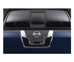 Nissan frontier chrome tailgate applique #9