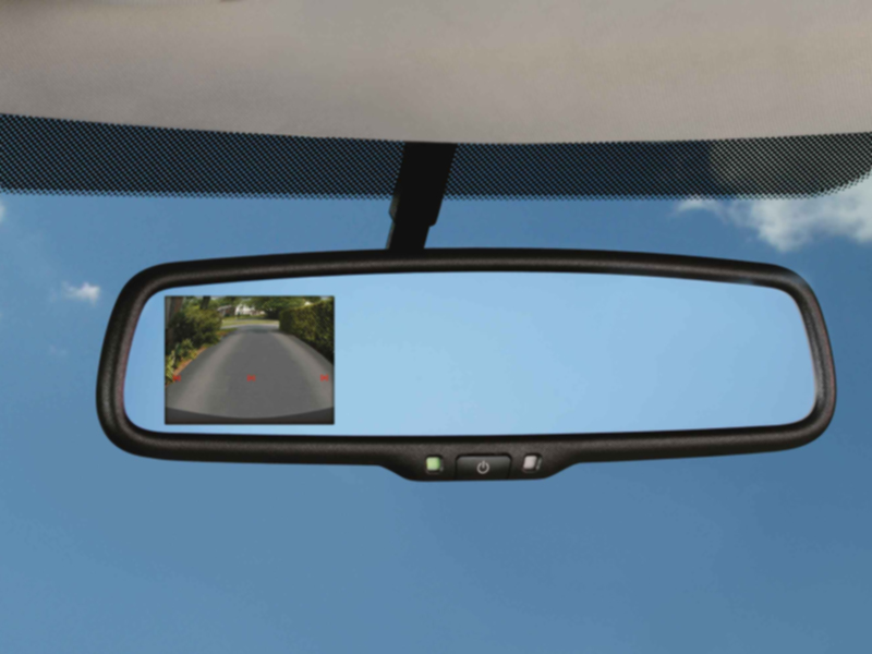 Chrysler town and country rear view mirror