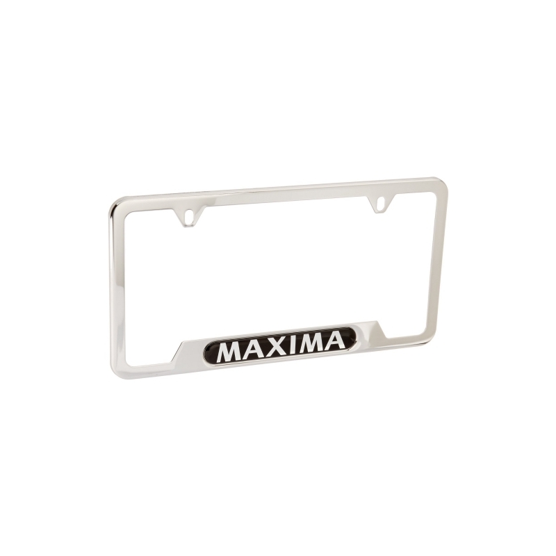 Nissan maxima chrome license plate frame #7