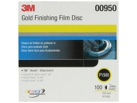 3M Hookit 6 Inch P1500 Grit Finishing Film Disc