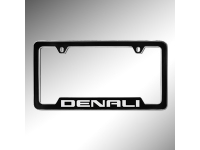 Denali Logo Black License Plate Holder