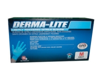 Derma-Lite Lightly Powdered Disposable Nitrile 5 Mil XL Gloves