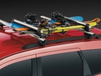 Bed-Mounted Ski and Snowboard Rack