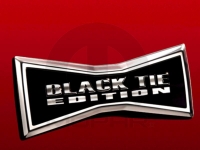 Black Tie Edition Chrome and Black Emblems