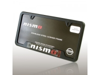 Black Nismo License Plate Frame