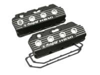 Black Wrinkle Cast Aluminum Valve Cover Set