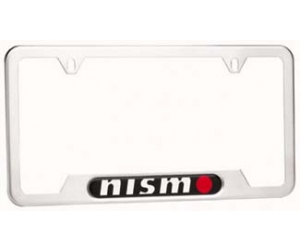 Satin Nismo License Plate Frame