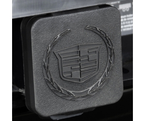 Hitch Receiver Insert Cover with Cadillac Logo