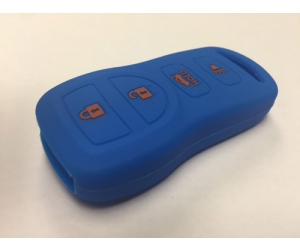 Blue 4 Button Key Fob Cover